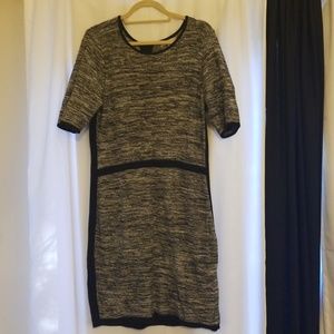 Banana Republic Grey Marled Sweater Dress